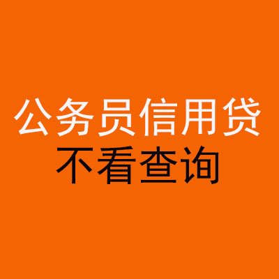中站公务员信用贷款